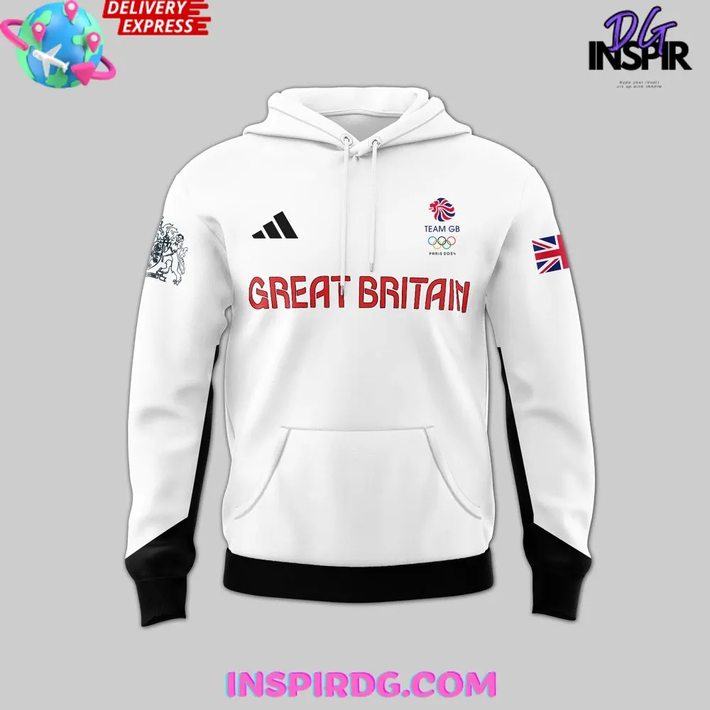 -Great Britain Lion Olympic Paris 2024 Hoodie