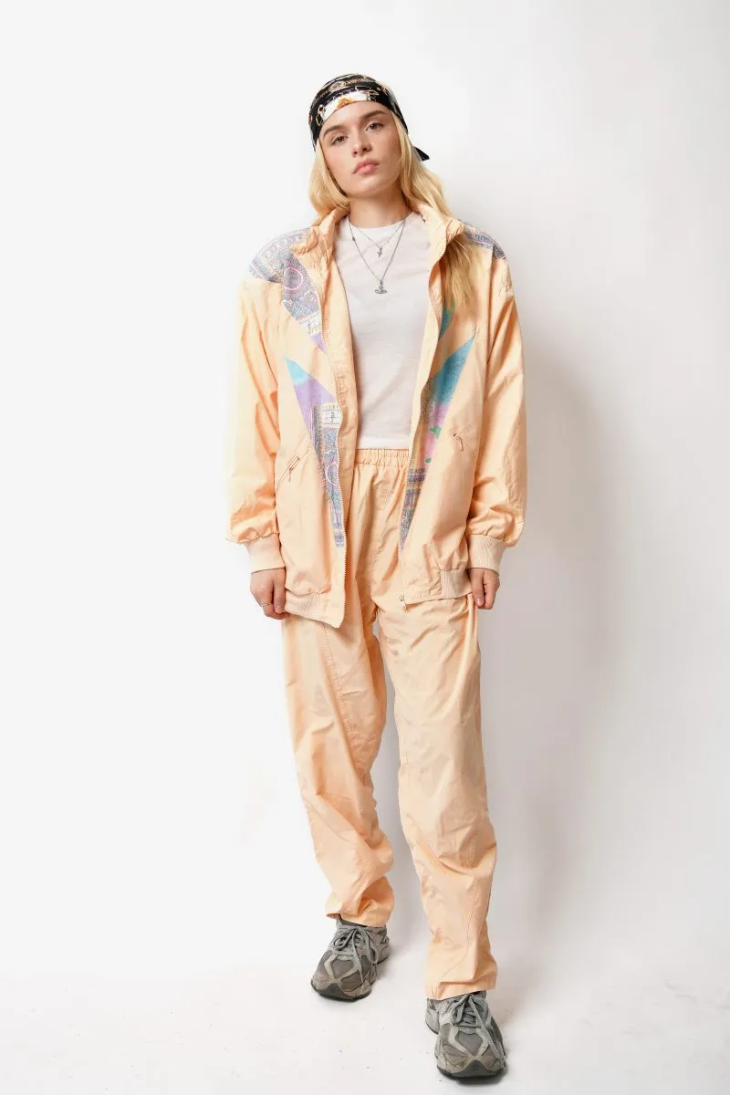 90s athletic active sports tracksuit set