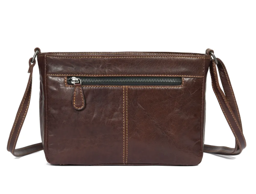 Aaron Leather Goods- Polaris Leather Ladies Bag