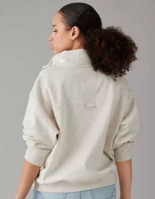 AE AE Quarter-Zip Fleece Sweatshirt