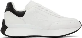 Alexander McQueen White Sprint Runner Sneakers