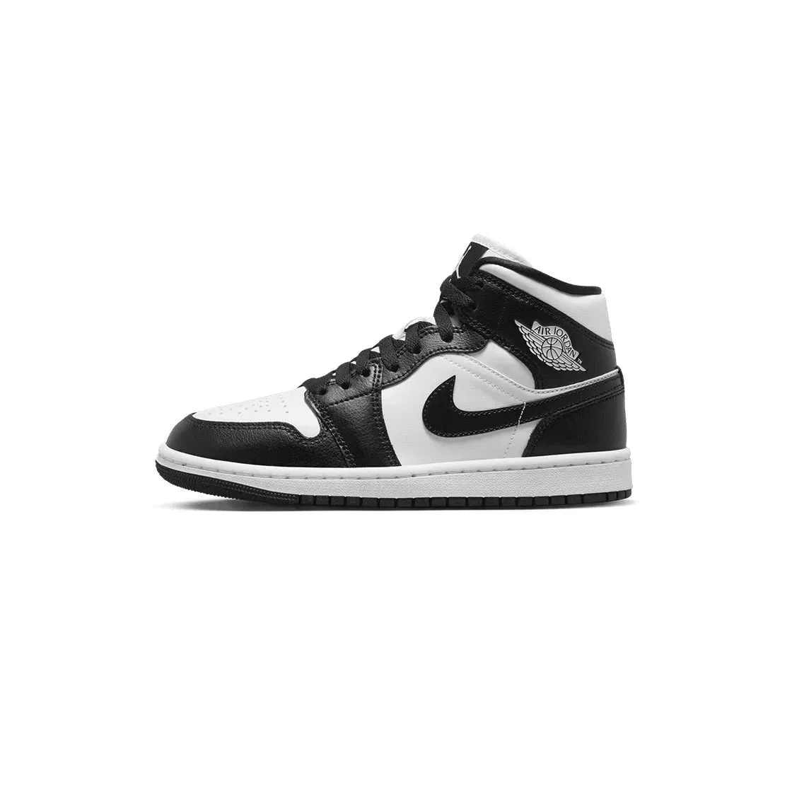 Baskets Nike W Jordan 1 Mid - Noir/Blanc - Femme