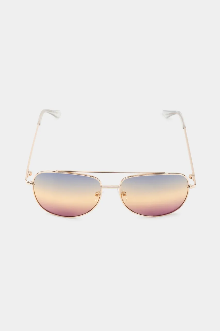 Bella Rainbow Aviator Sunglasses