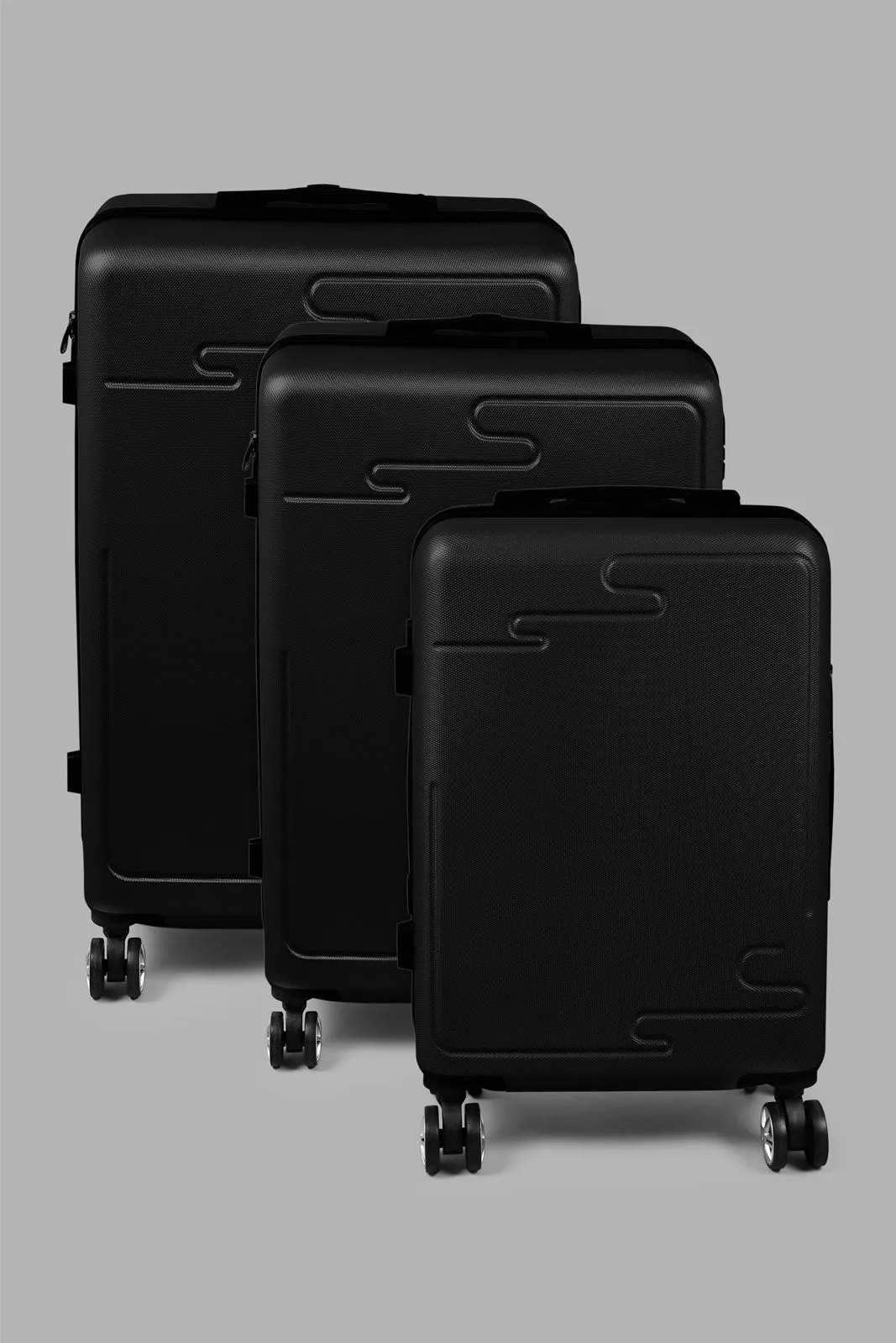 Black Luggage Trolley (20 Inch)