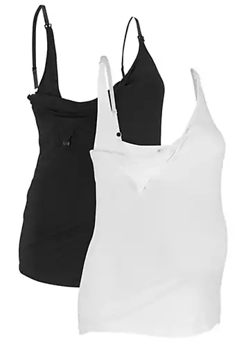 bonprix Pack Of 2 Maternity Camis | Grattan