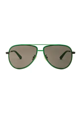 Bottega Veneta Aviator Sunglasses