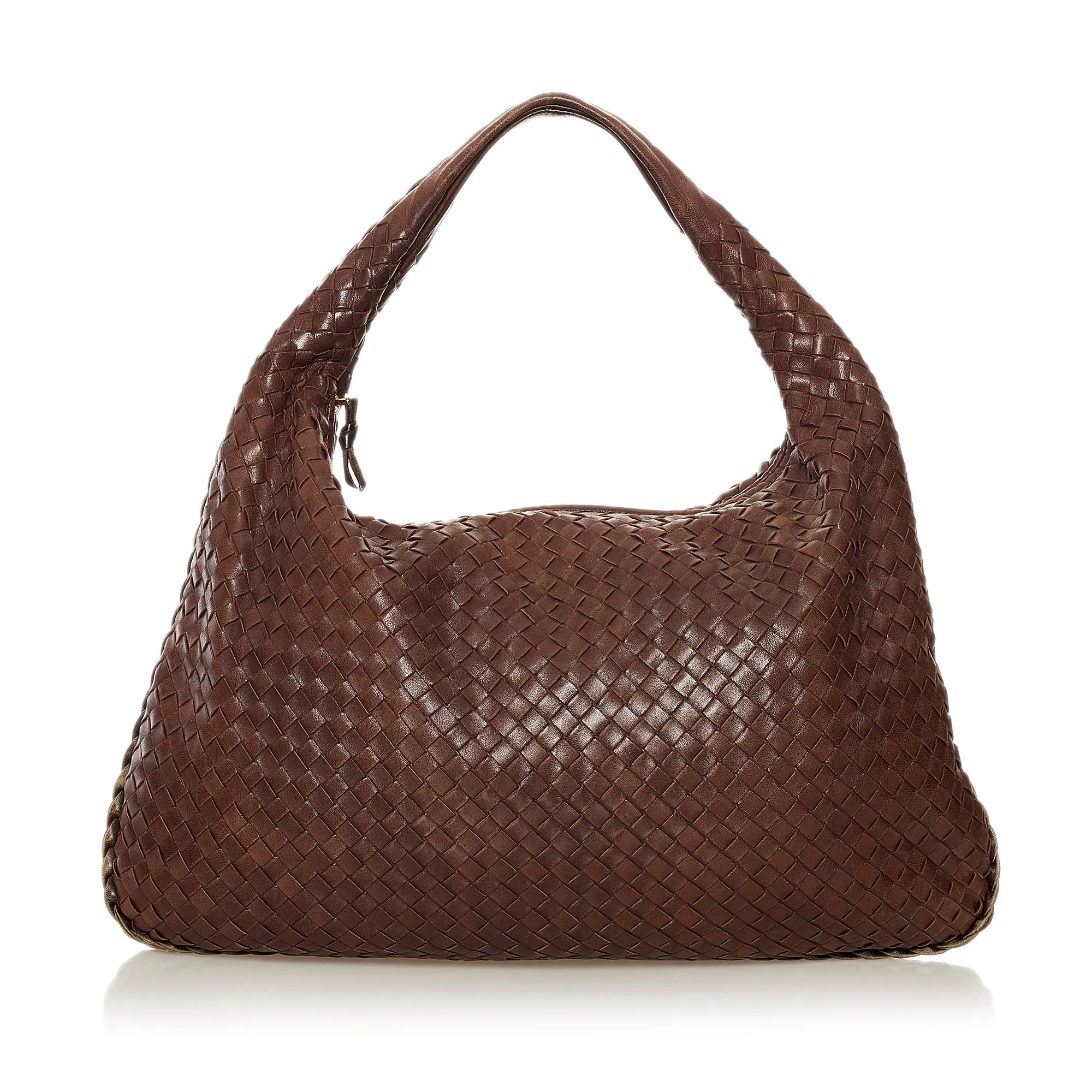 Bottega Veneta Intrecciato Leather Hobo Bag