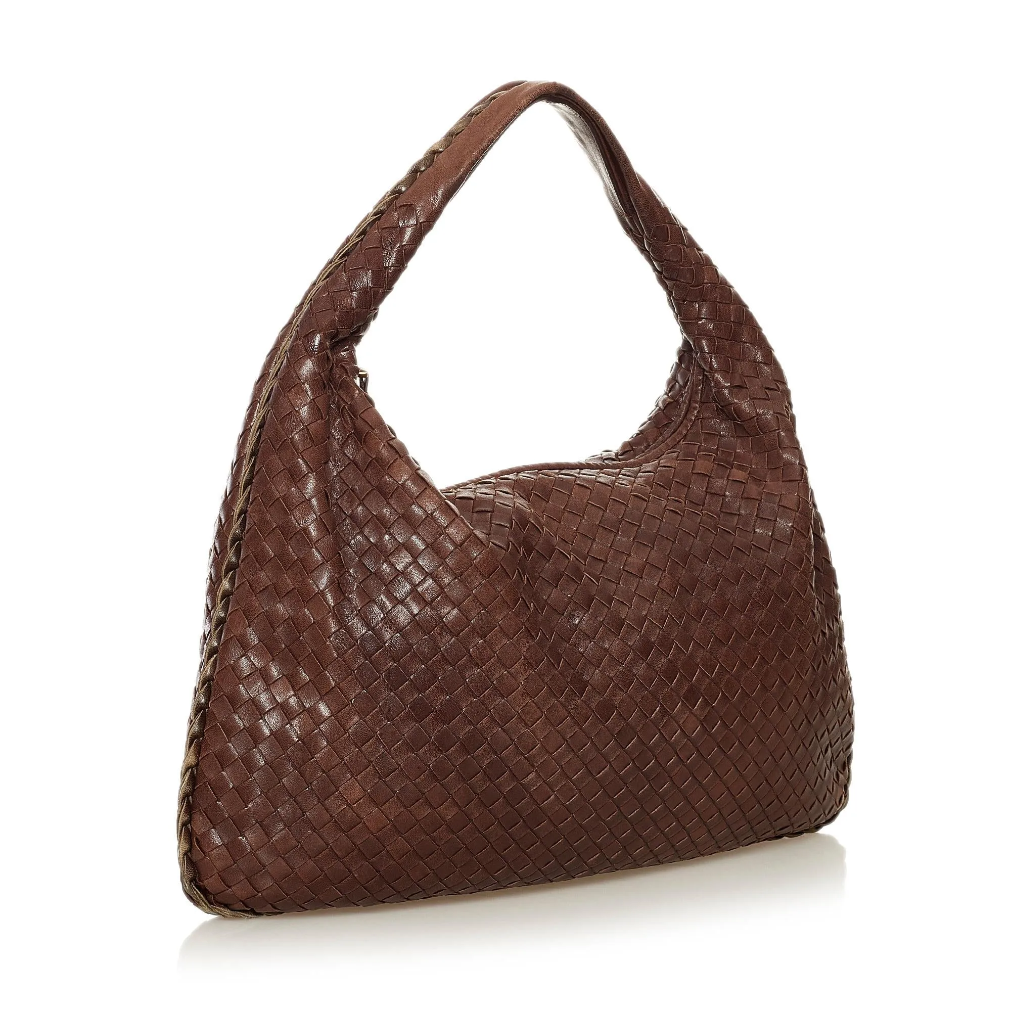 Bottega Veneta Intrecciato Leather Hobo Bag