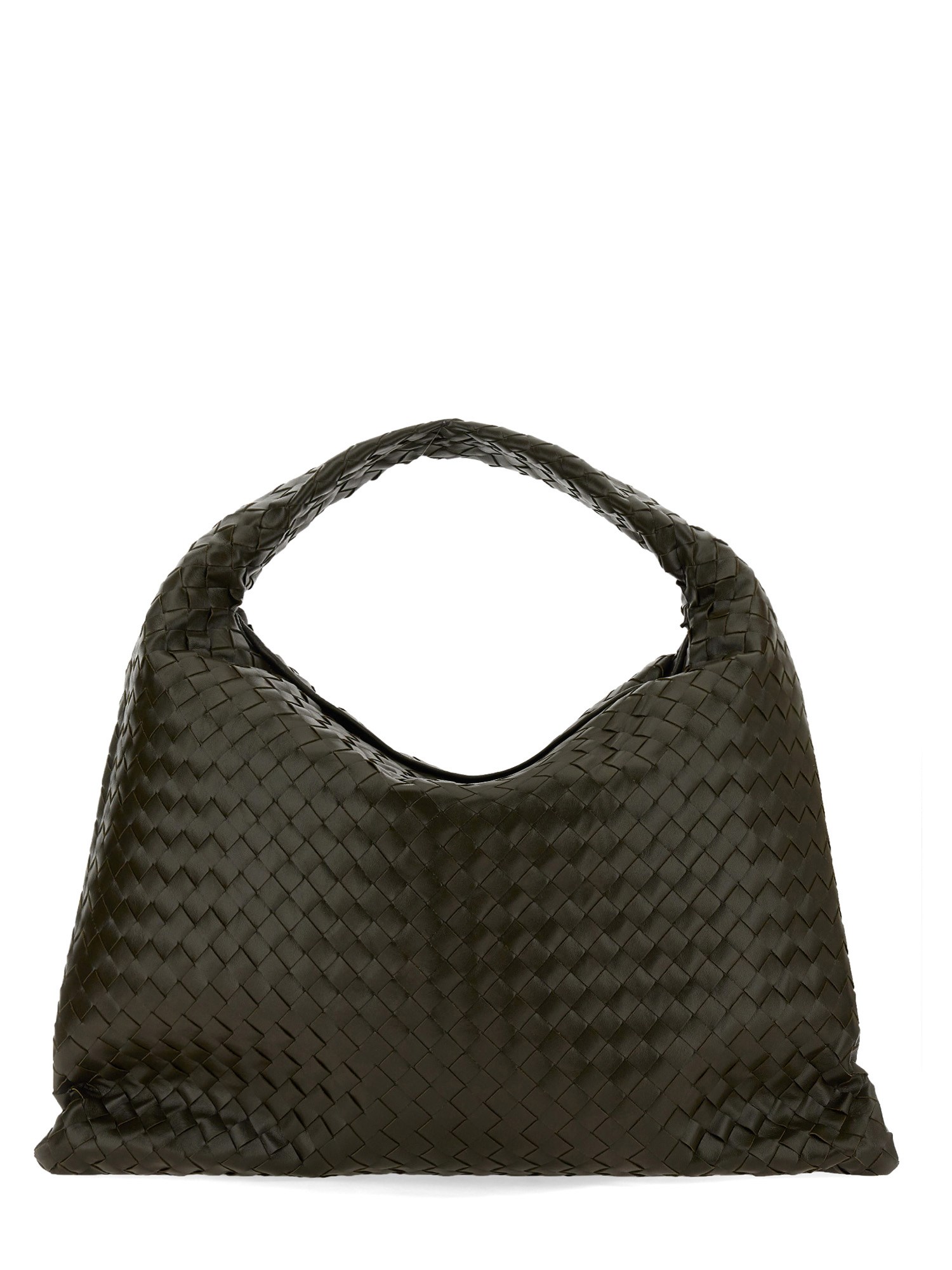 BOTTEGA VENETA    LARGE LEATHER HOP BAG