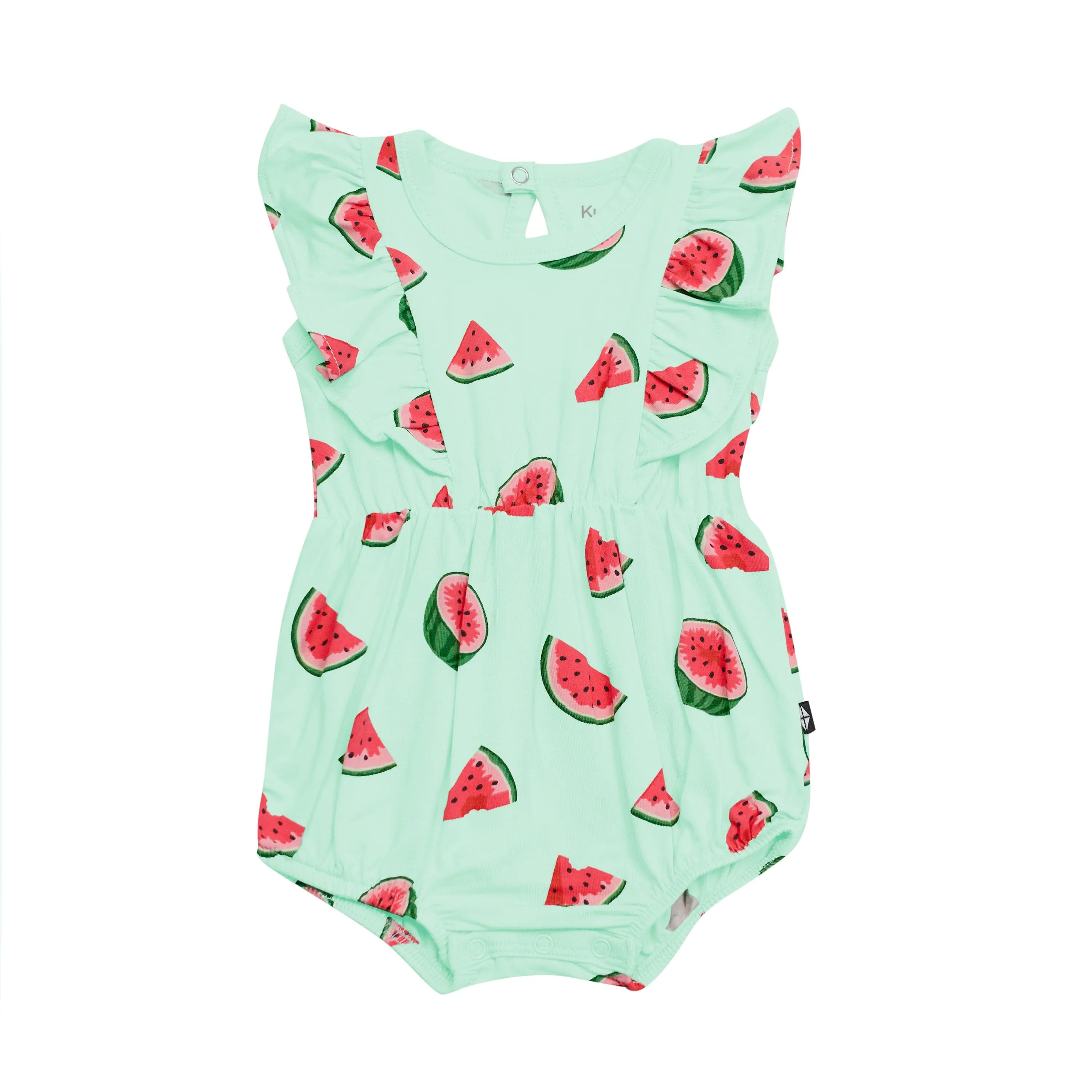 Bubble Romper in Watermelon