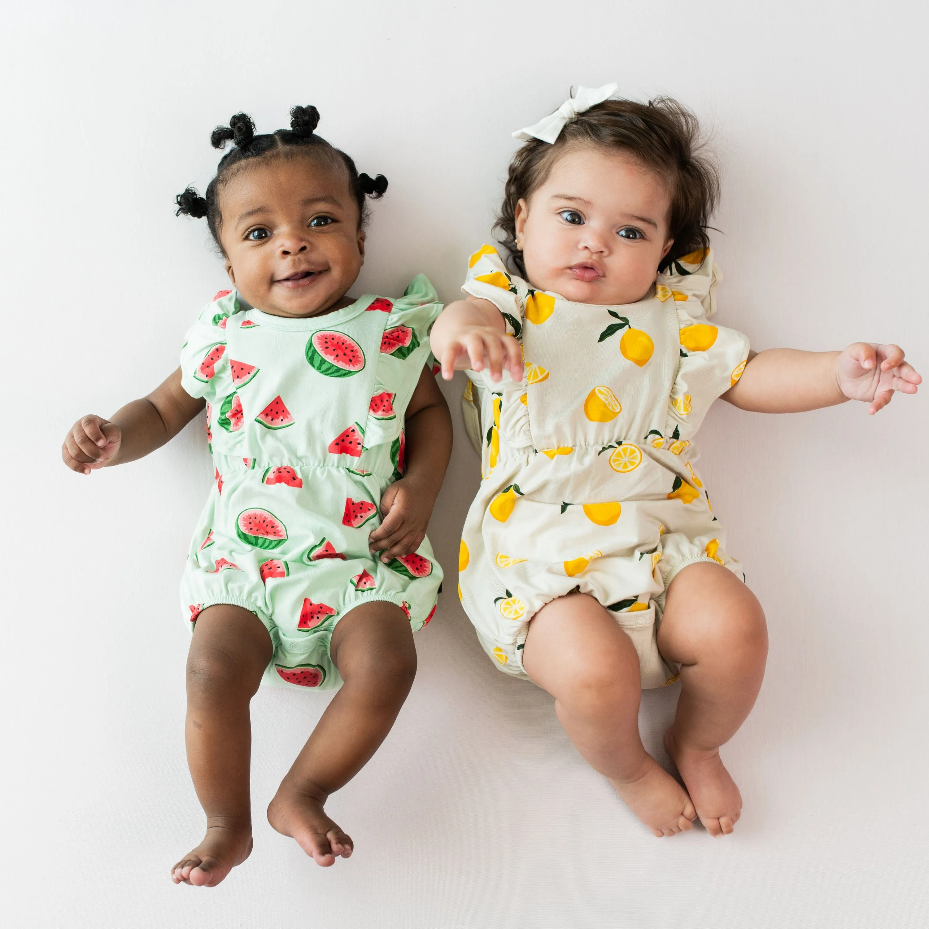 Bubble Romper in Watermelon