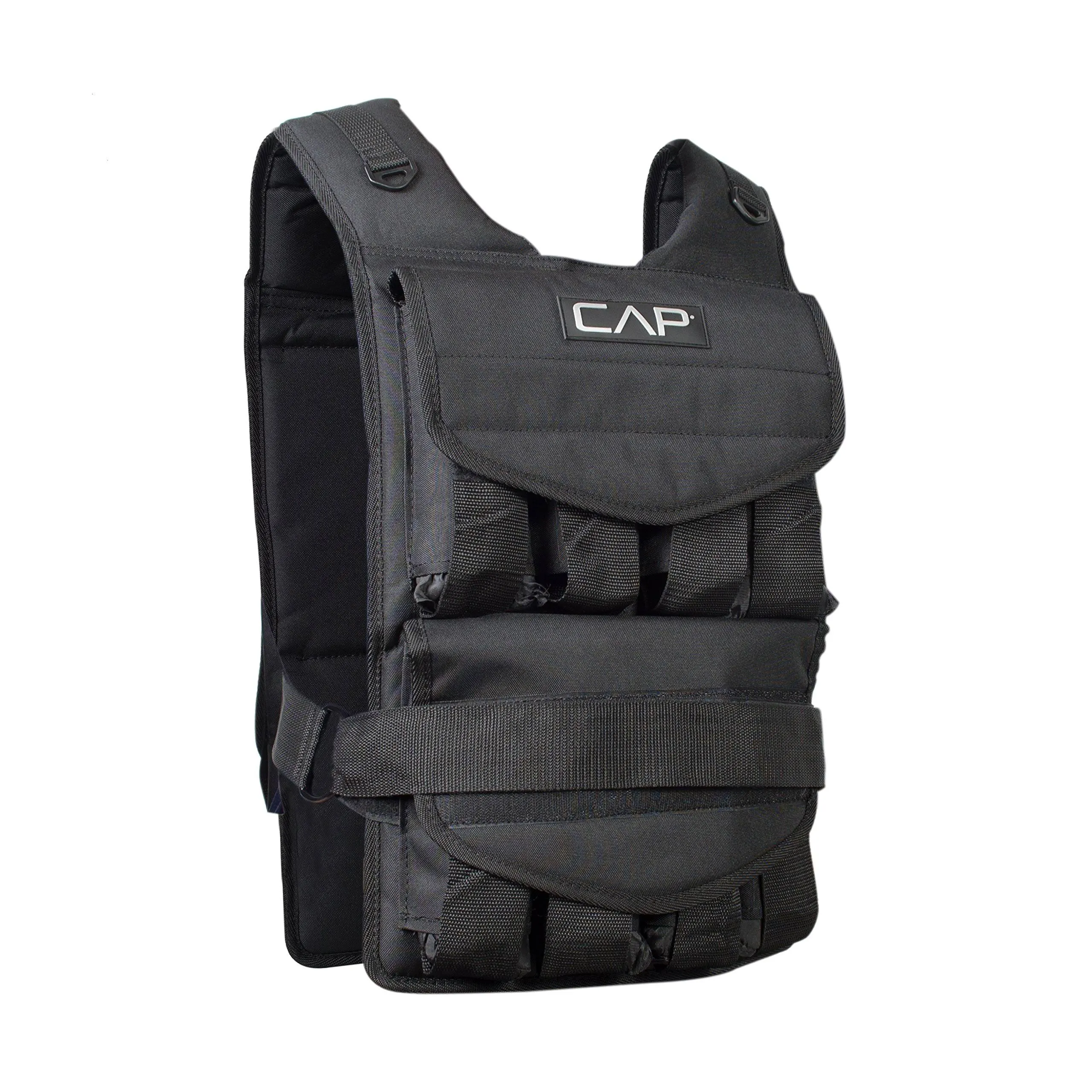 Cap Barbell Adjustable Weighted Vest, 100lbs