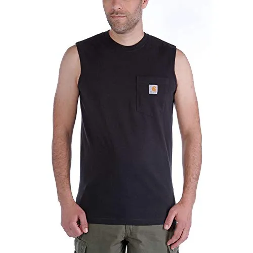 Carhartt 100374 Men's Workwear Pocket Sleeveless Midweight T-Shirt