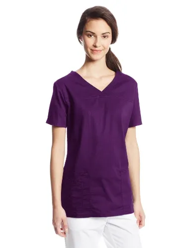 Cherokee 4728 Women's Workwear Core Stretch Mock Wrap Scrubs Shirt