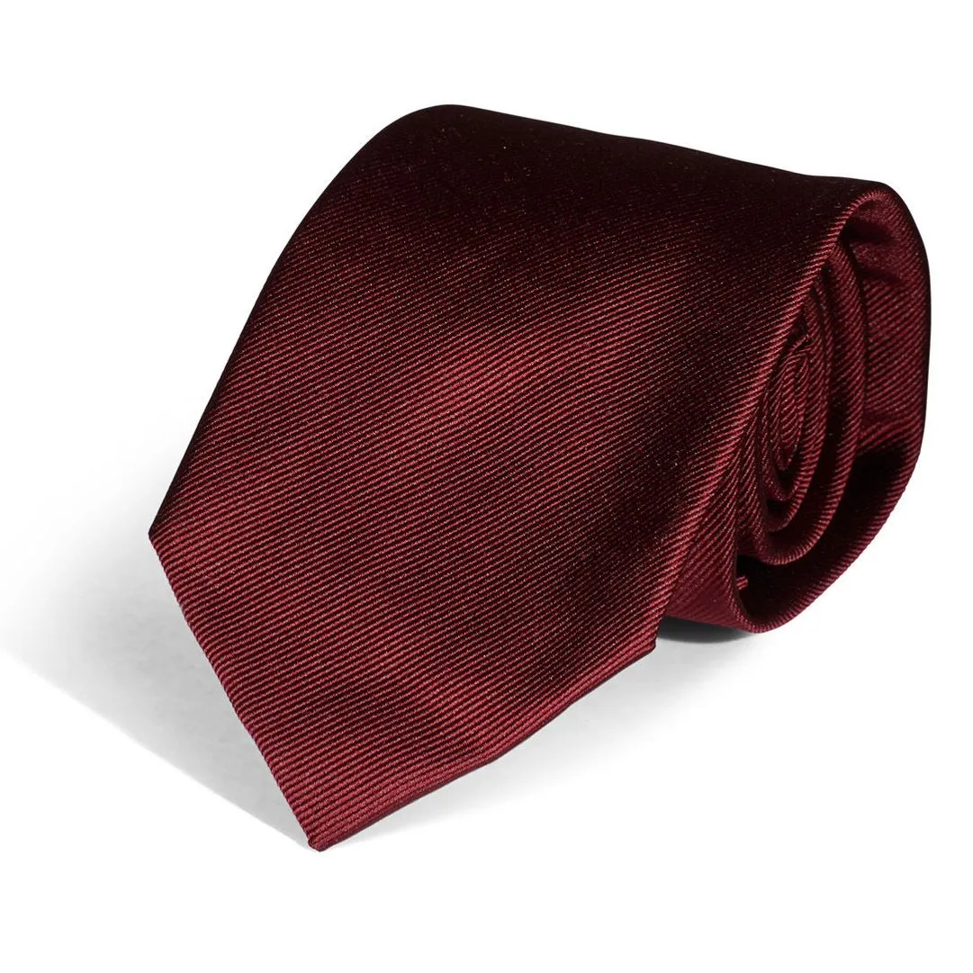 Classic Silk Faille Necktie in Choice of 32 Colors by House of Amanda Christensen