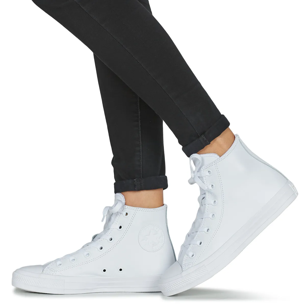 Converse ALL STAR MONOCHROME CUIR HI