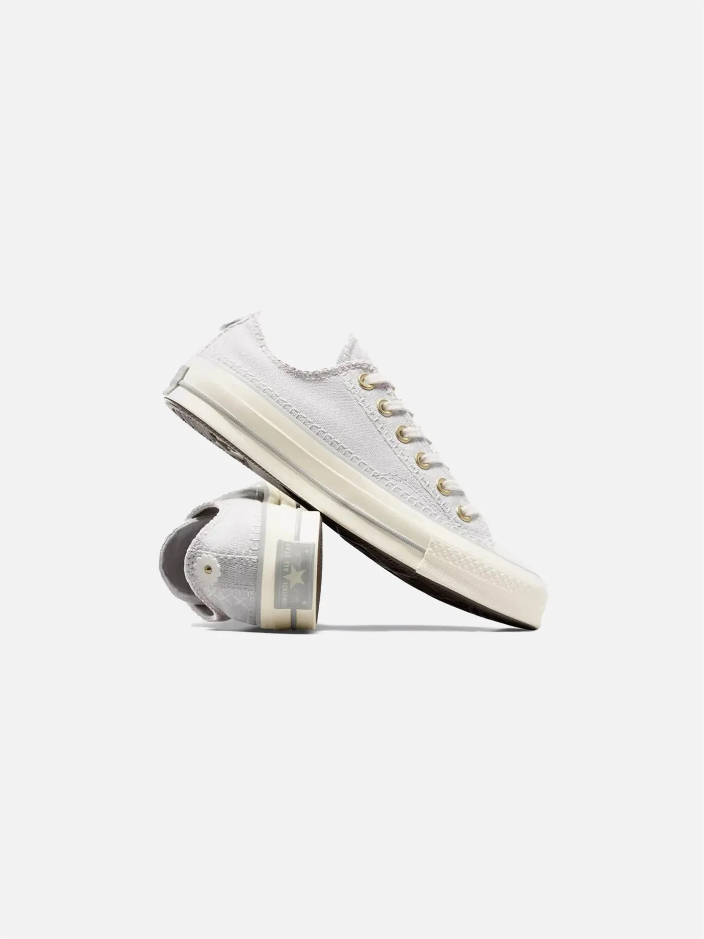 CONVERSE Chuck 70 Low Crafted Stitching - Grey