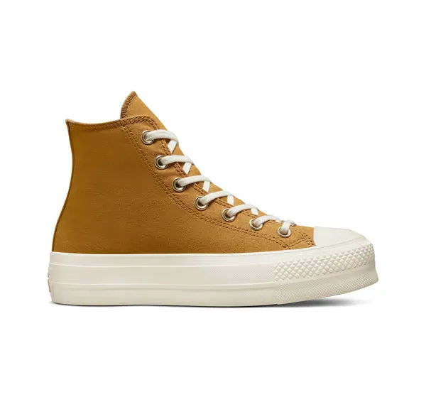 Converse CT Lift Elevated Gold Hi Burnt Honey