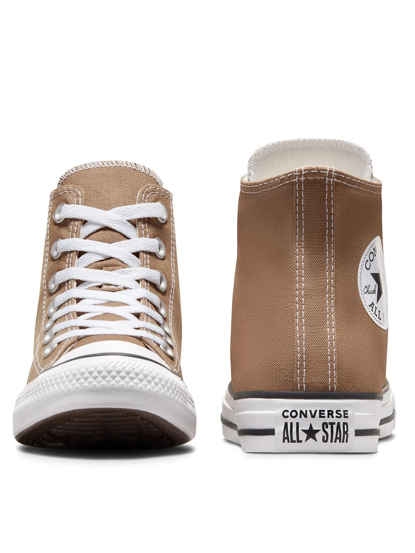 Converse Mens Hi Top Trainers - Light Brown