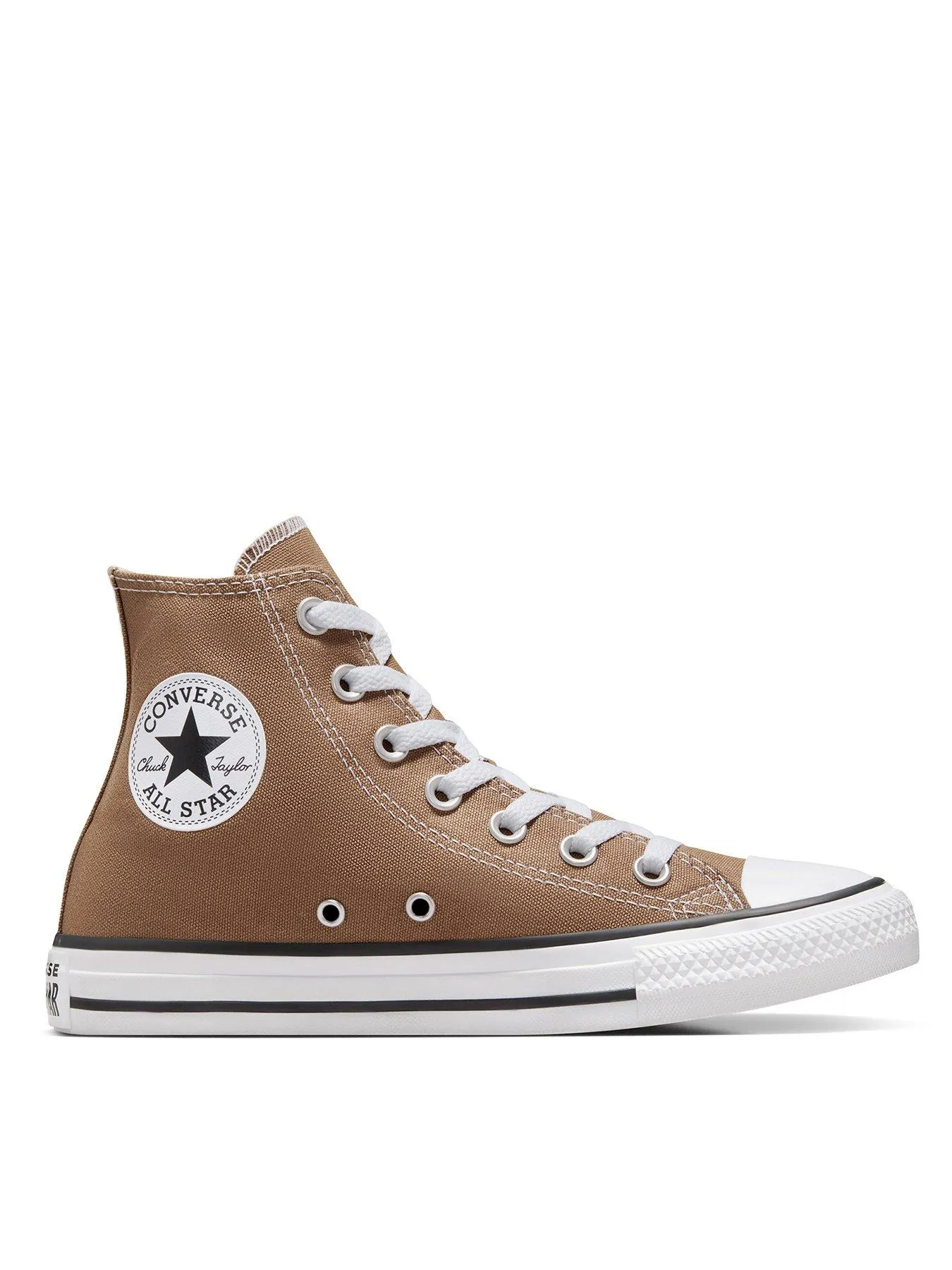 Converse Mens Hi Top Trainers - Light Brown