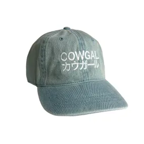 COWGAL HAT JAPAN Light Denim Dad Cap