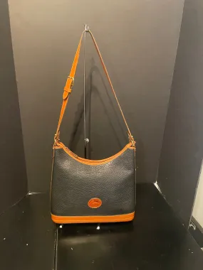 D&B Leather Zip Bag