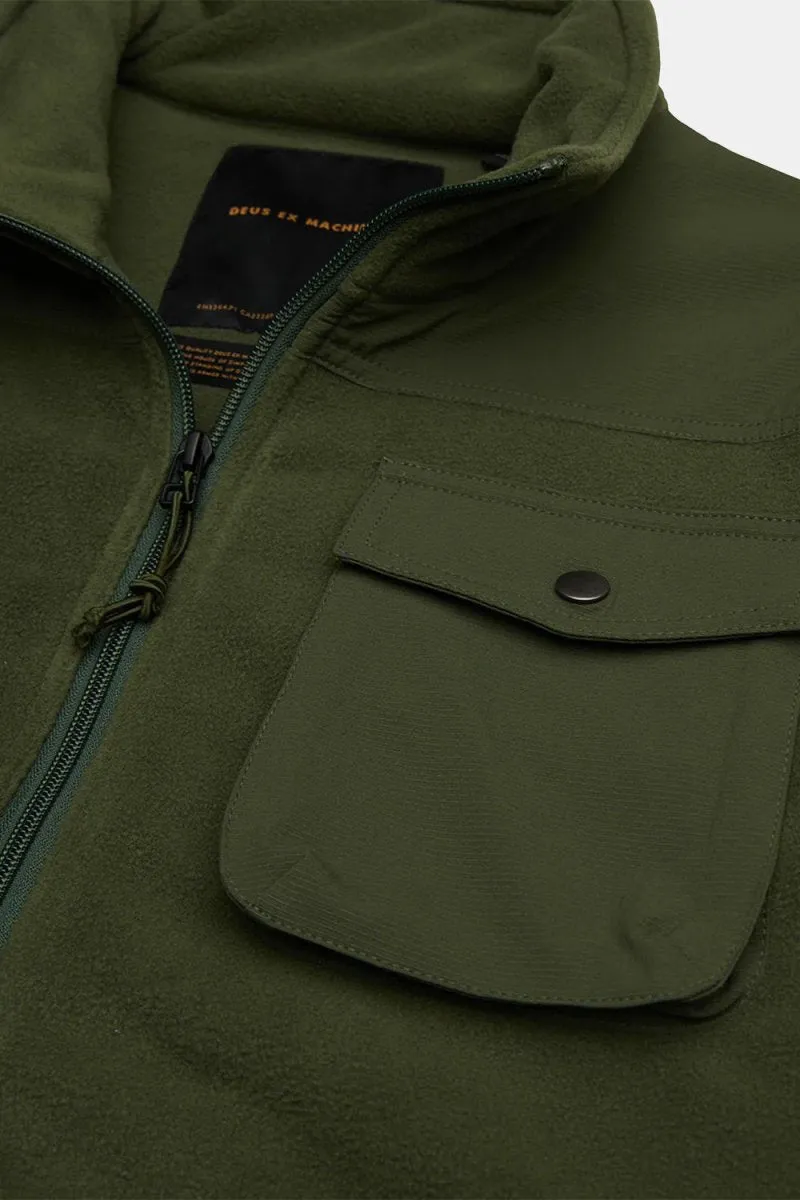 Deus Cordura Polatec Fleece Sweatshirt (Olive)