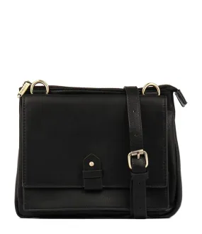 DIANA FERRARI Joplin Cross Body Bag Black Smooth