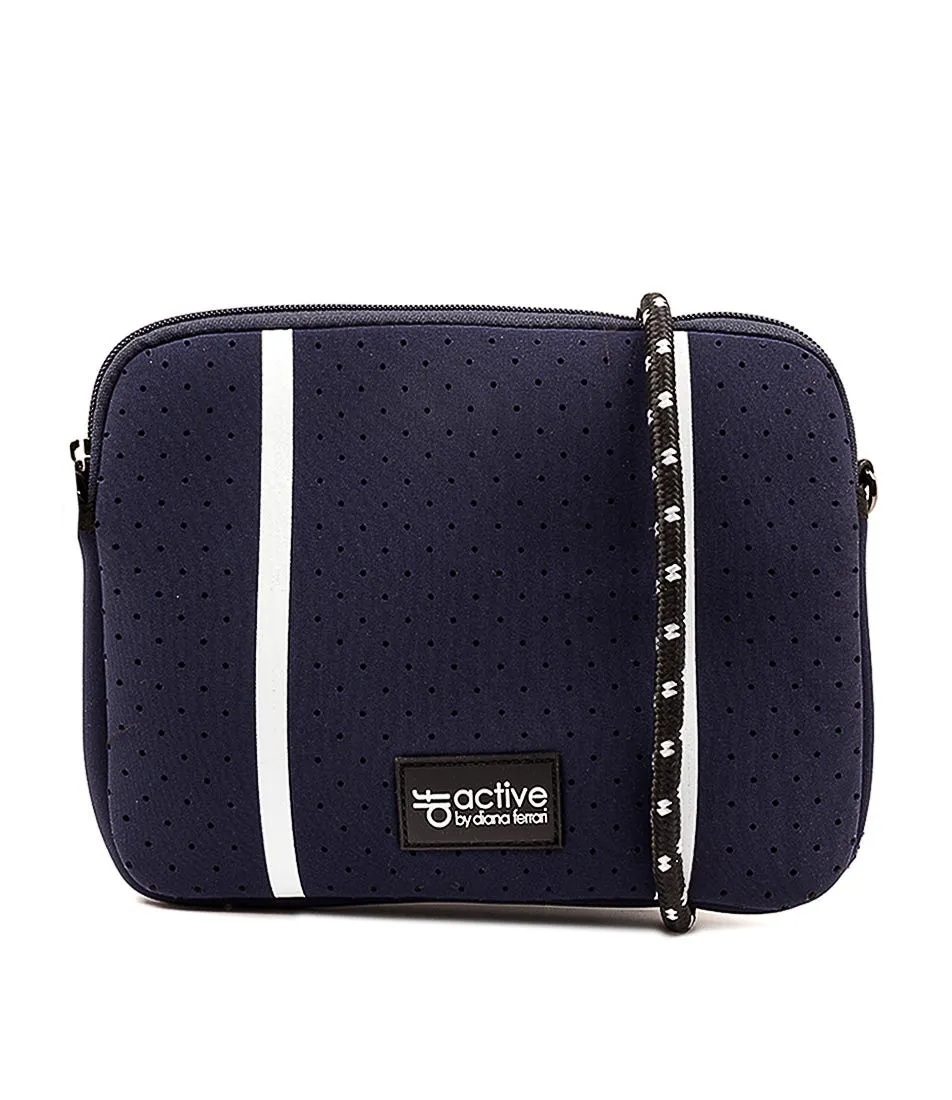 DIANA FERRARI Jordyn Cross Body Bag Navy Lycra