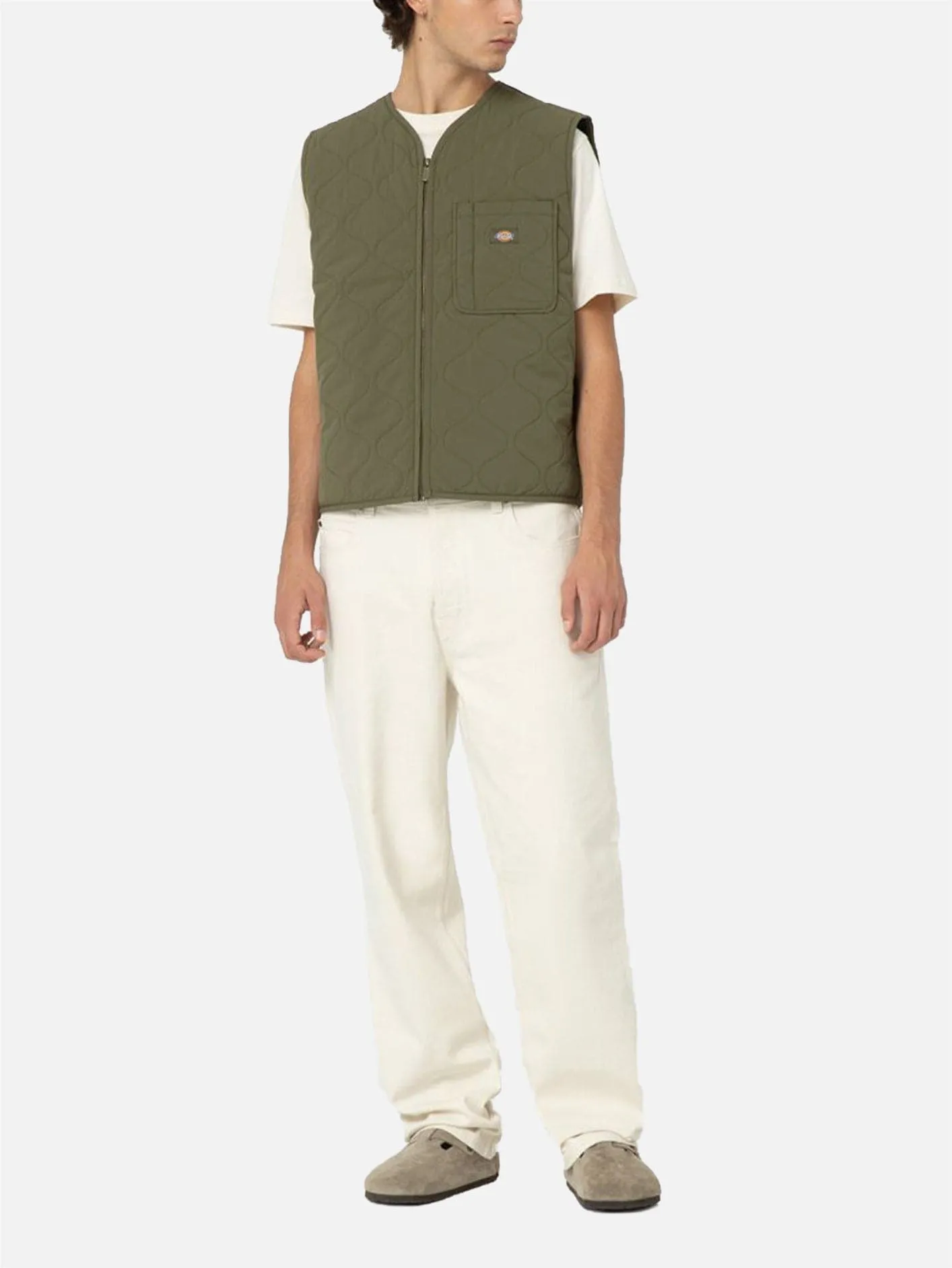 DICKIES Thorsby Liner Vest - Military Green