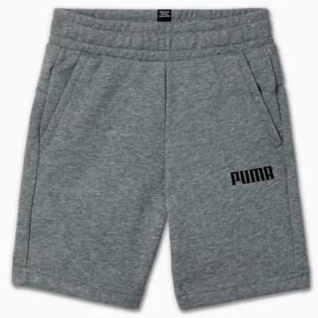 Essentials Boys Sweat Shorts | Medium Gray Heather | PUMA Shop All Puma | PUMA 