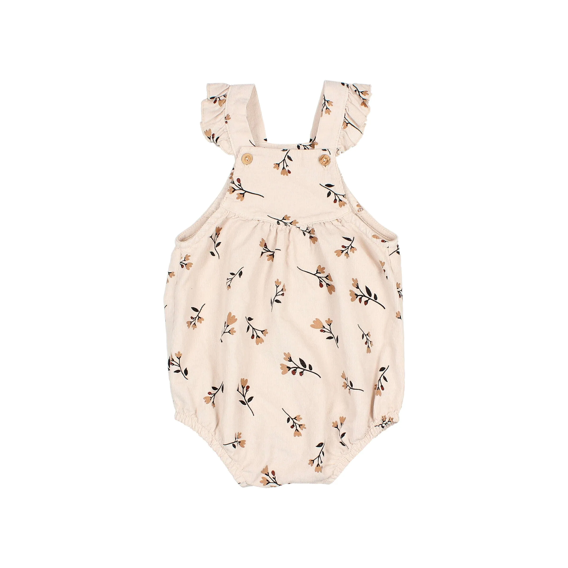 Folk Romper - Sand