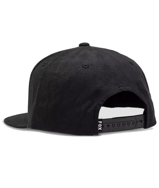 Fox Fox Head SnapBack Hat BLK/Char 