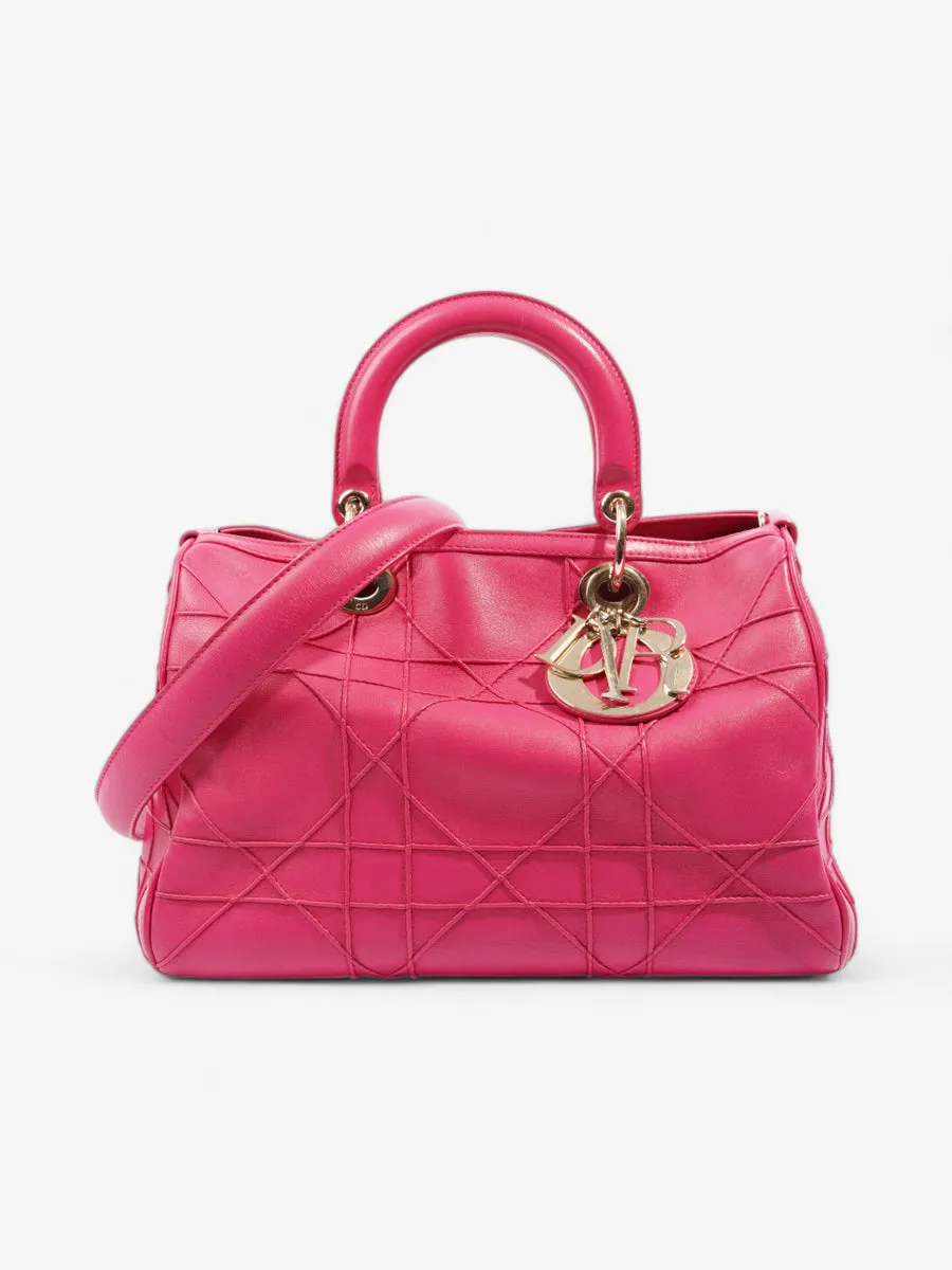 Granville Polochon Bag Pink Leather