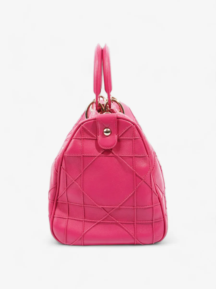 Granville Polochon Bag Pink Leather