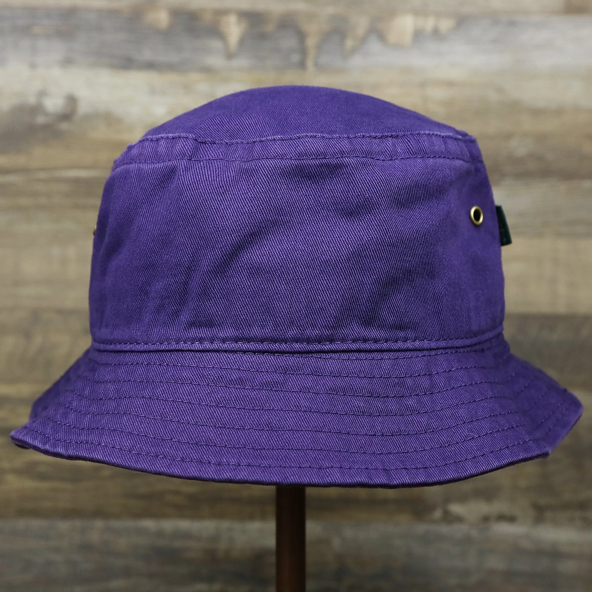 Green OCNJ Double Wordmark Pink Outline Bucket Hat | Purple Bucket Hat