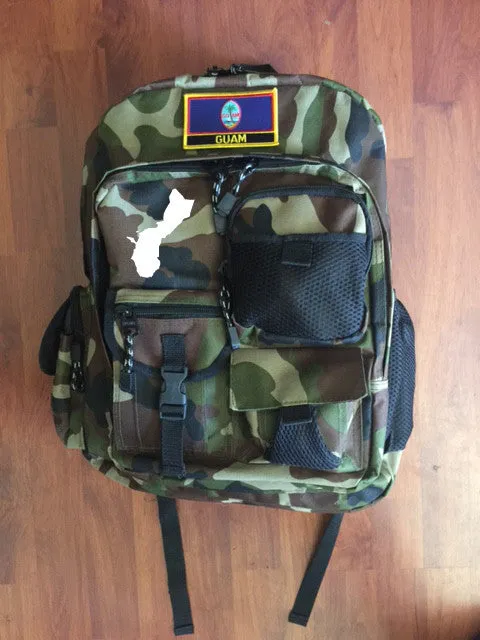 GUAM ISLANDER SURVIVAL CAMO BACKPACK (LIMITED EDITION)