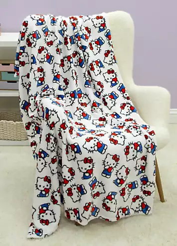 Hello Kitty Fleece Blanket Throw | Kaleidoscope