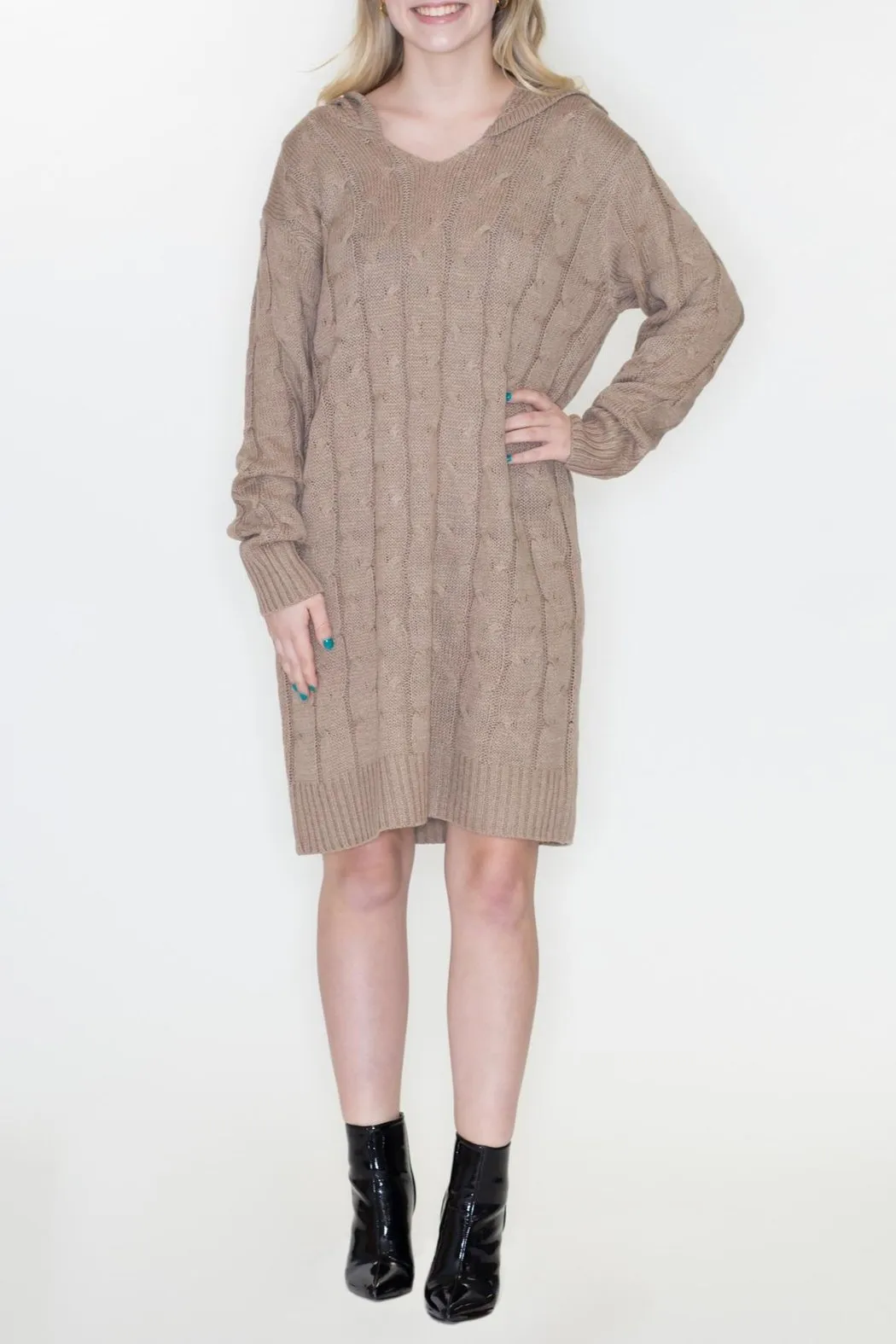 Hoodie Sweater Dress