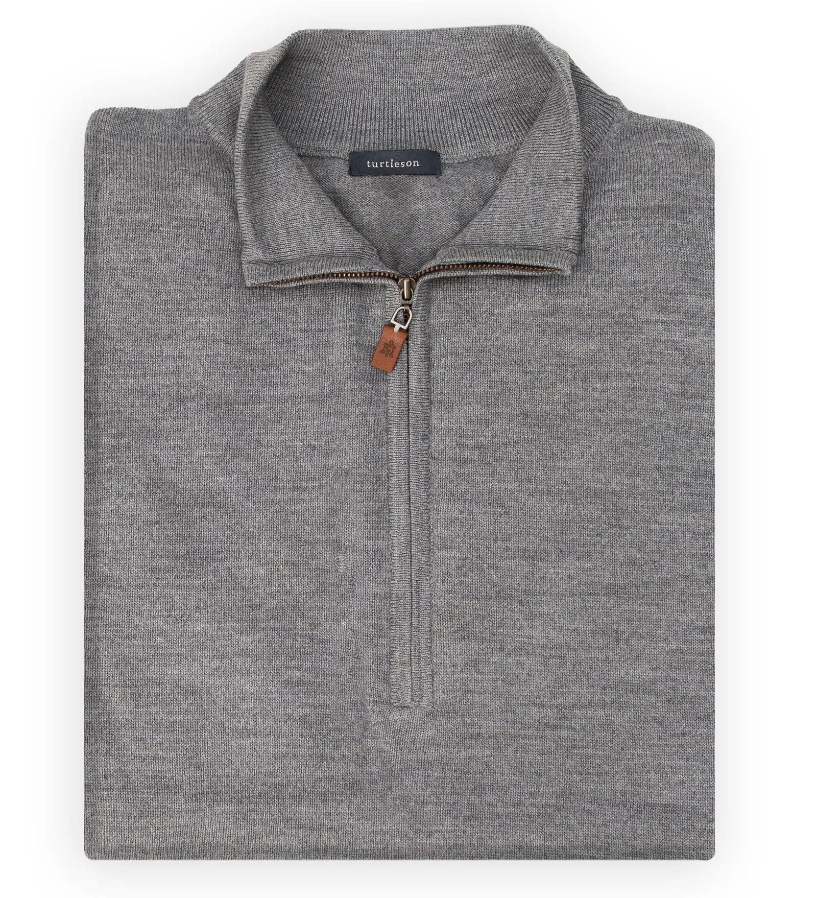 Italian Merino Quarter-Zip Vest