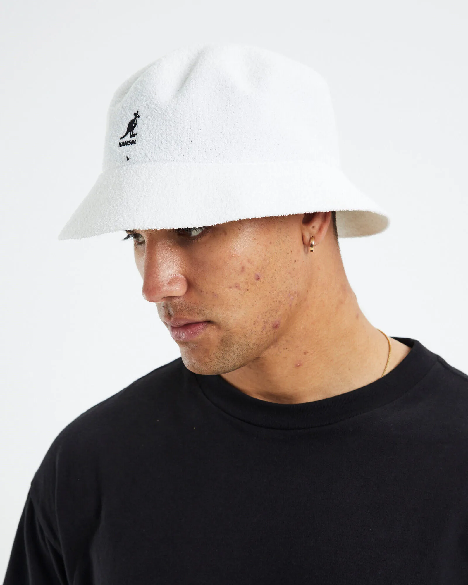 Kangol Bermuda Bucket Hat White