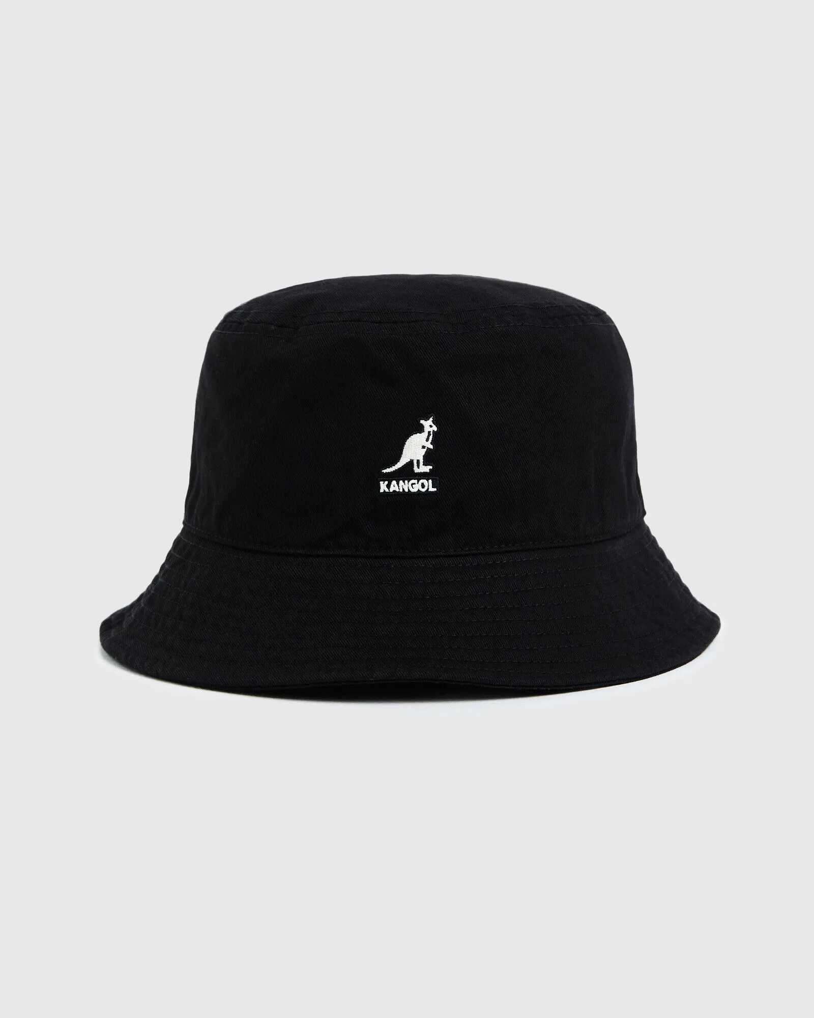 Kangol Washed Bucket Hat BlacK