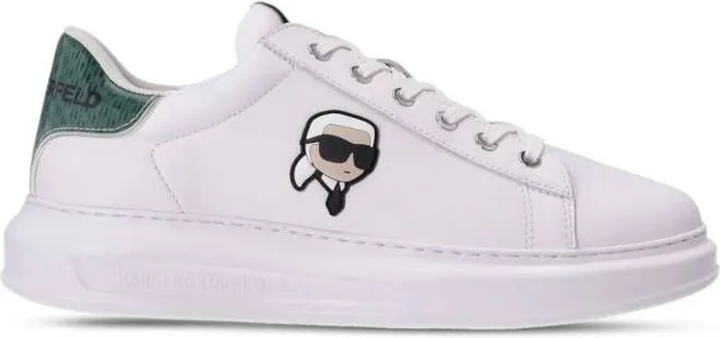 Karl Lagerfeld Kapri leather sneakers White