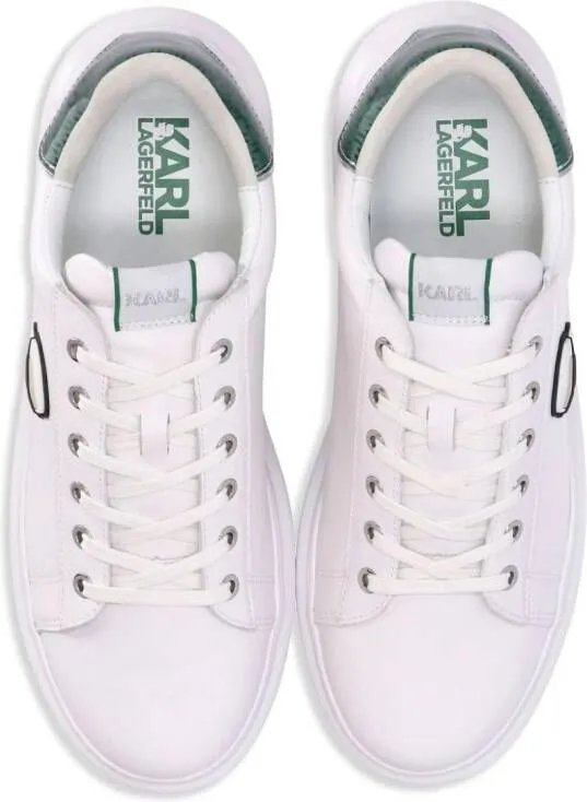 Karl Lagerfeld Kapri leather sneakers White