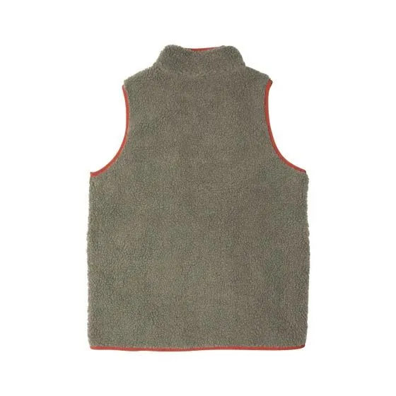 Kavu Cooper Fleece Gilet - Moss