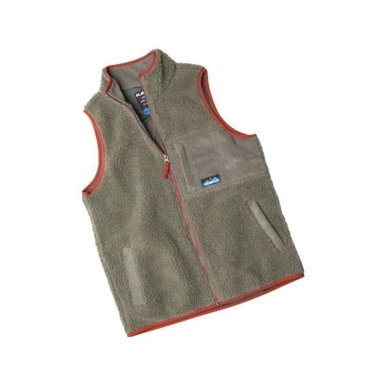 Kavu Cooper Fleece Gilet - Moss