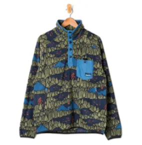 Kavu Tennaway Mens Fleece - Sasquatch Twilight