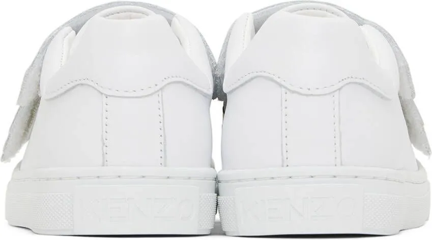 Kenzo Kids White Tiger Sneakers