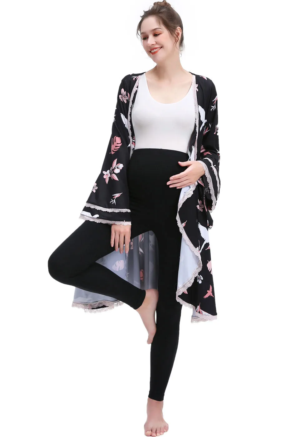 Kimi + Kai Maternity Angela Lounge Robe