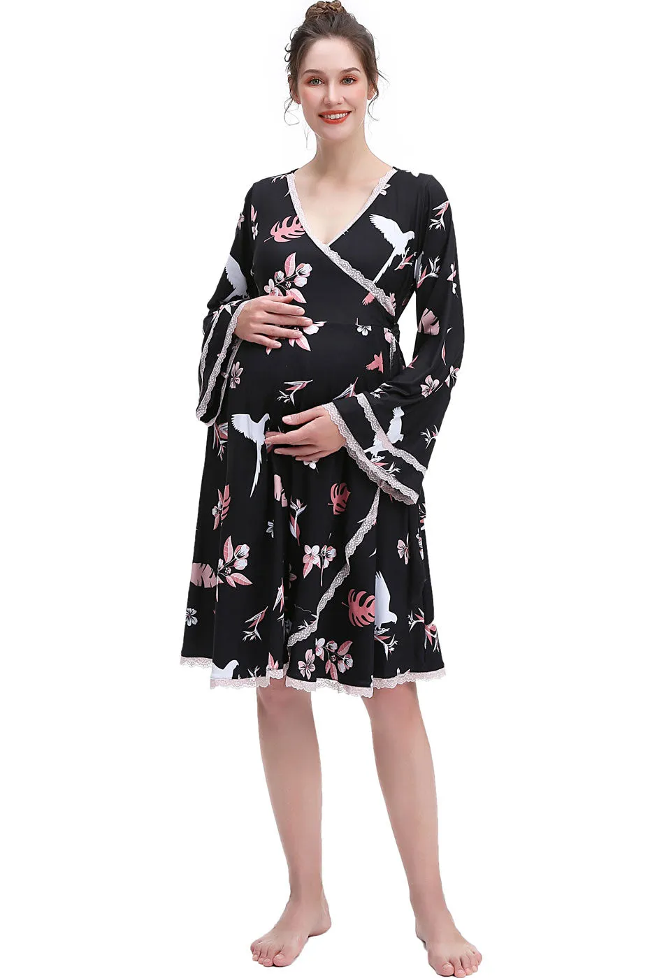 Kimi + Kai Maternity Angela Lounge Robe